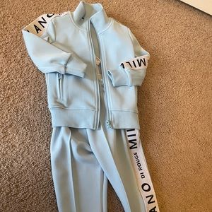 Milano Powder blue boys sweatsuit